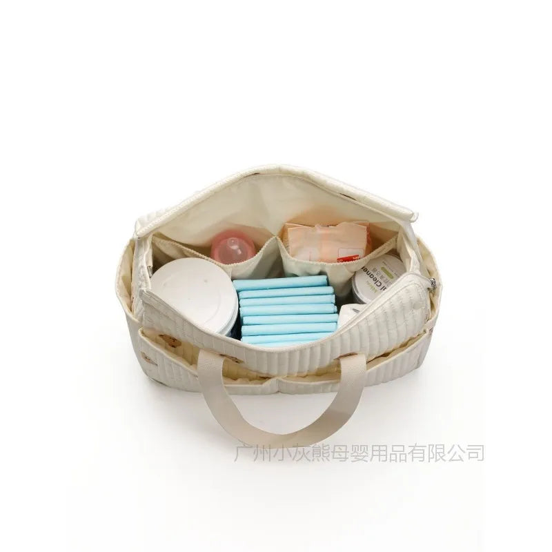Sac à langer brodé grand modèle pour bébé