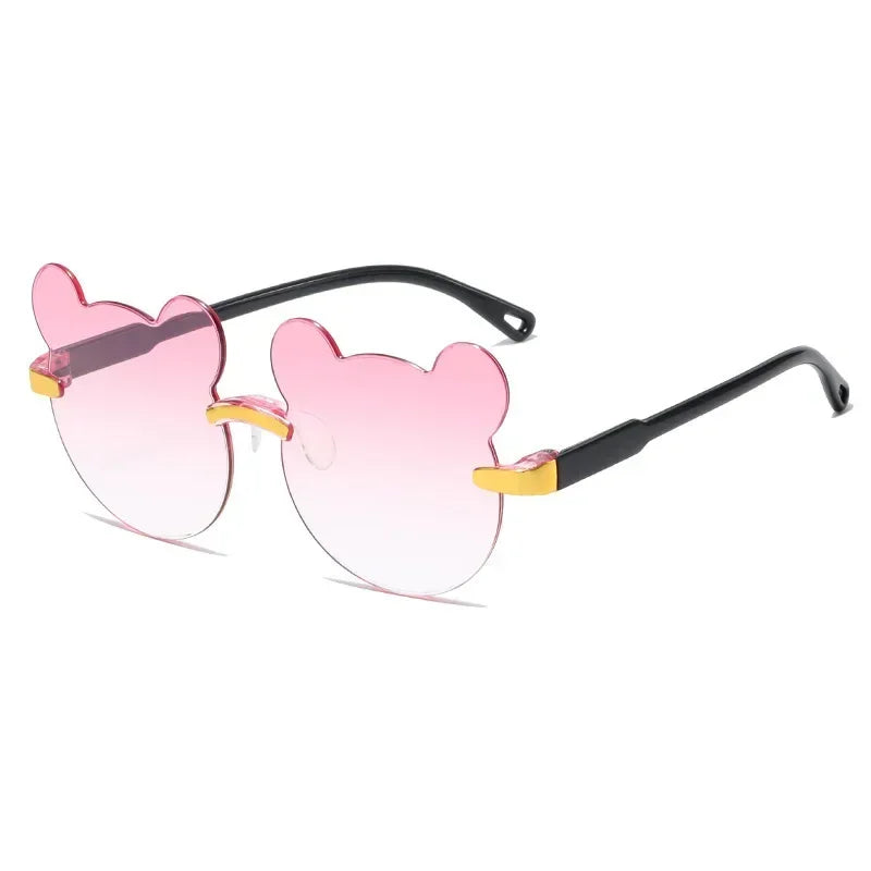 Lunettes de soleil en forme de tête d’ours pour bébé