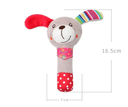Hochet avec jouets en peluche