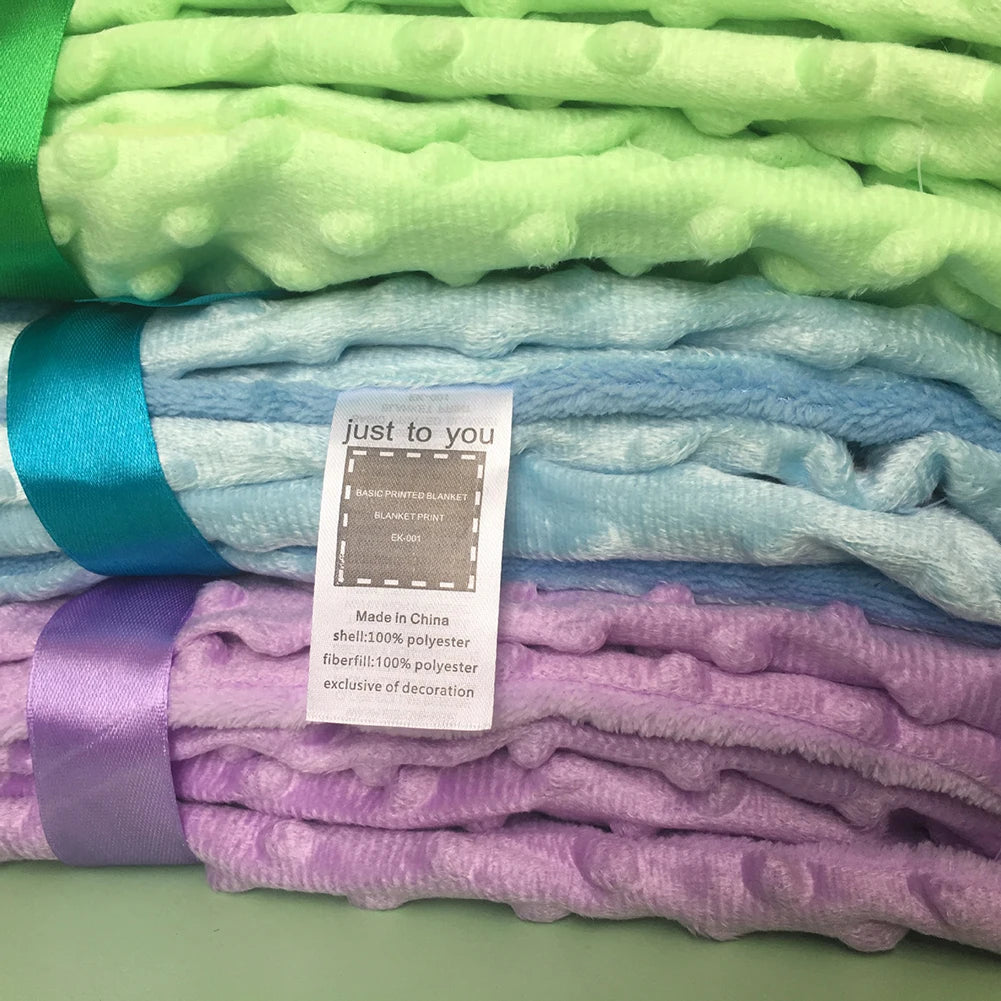 Couverture thermique douce pour bébé