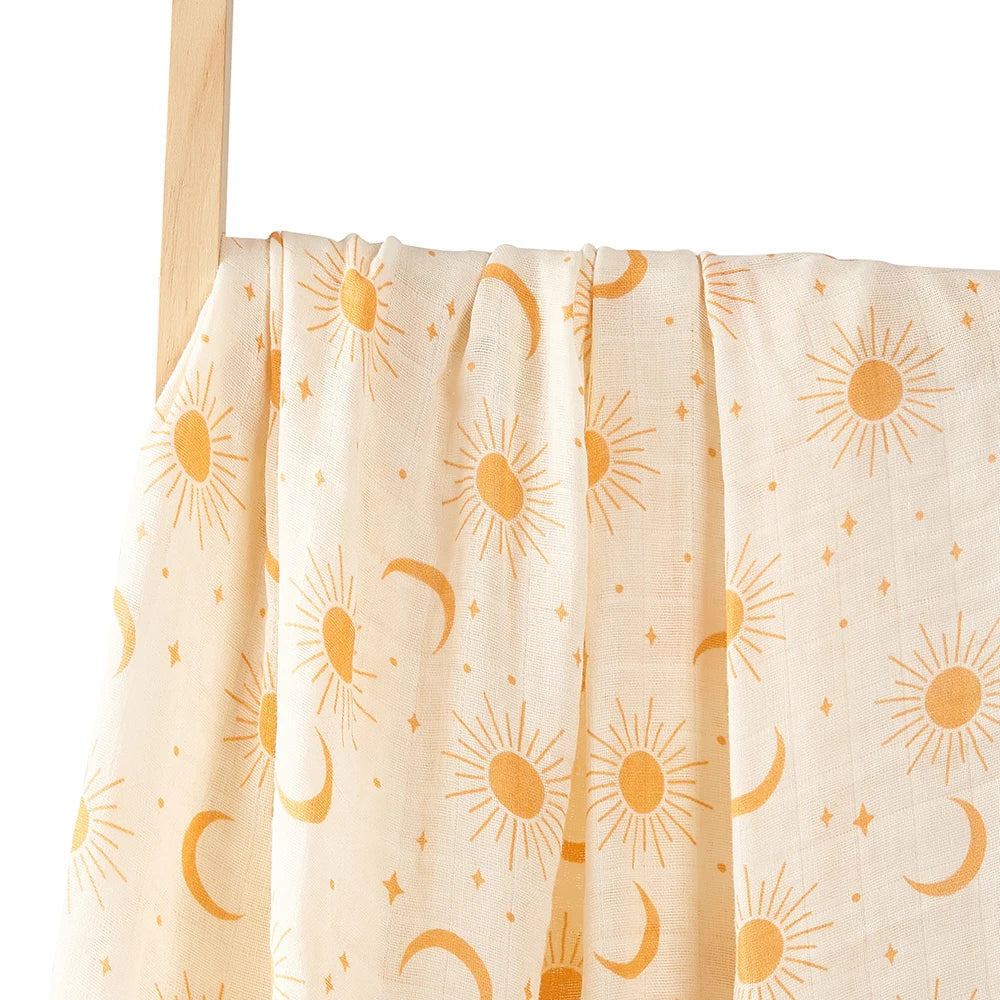Couverture en tissu de mousseline pour bébé