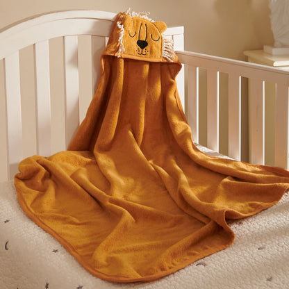 Serviette à capuche pour nouveau-né