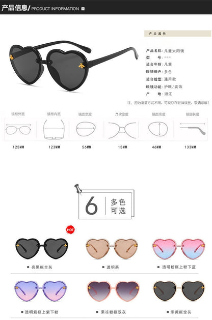 Lunettes de soleil de dessin animé pour enfants