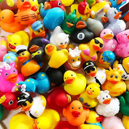 Lot de 10 jouets de bains canard pour bébé