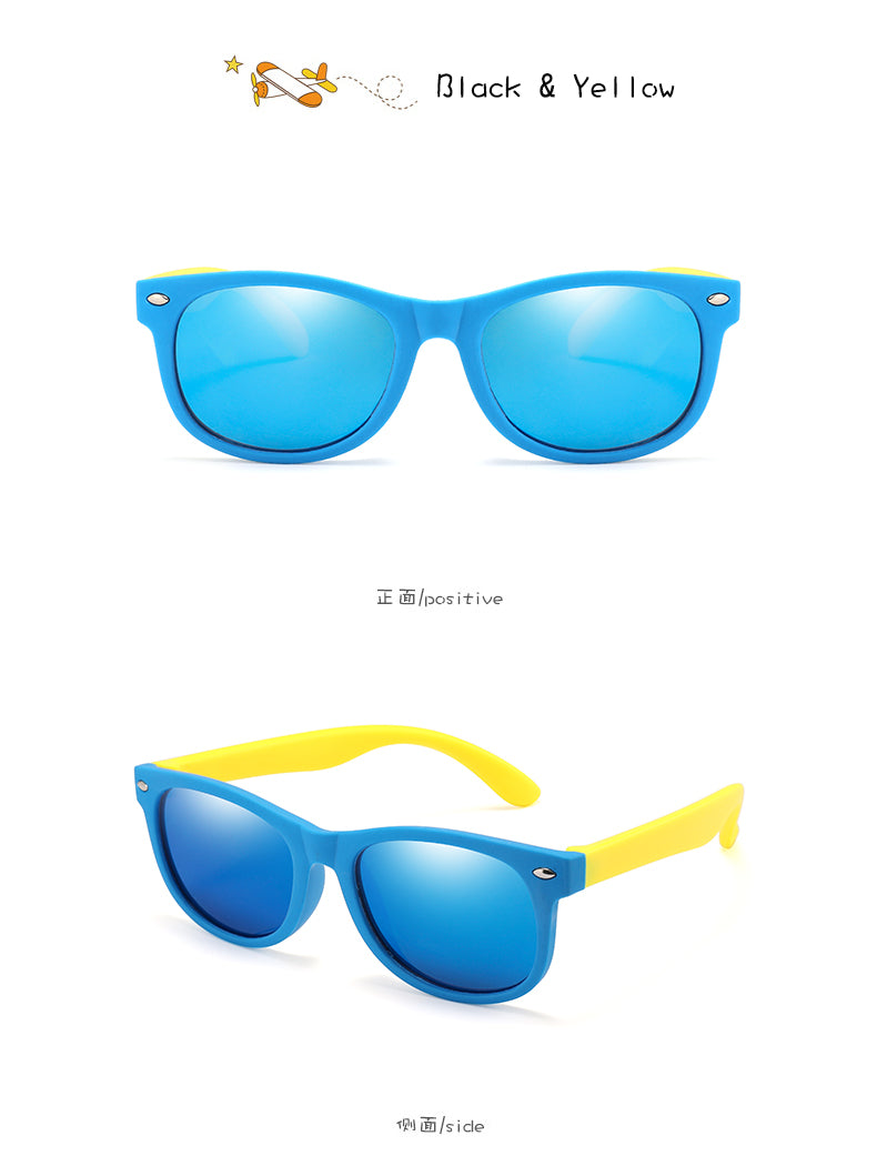 Lunettes de soleil carrées pour enfants