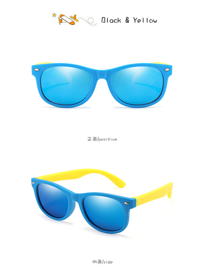 Lunettes de soleil carrées pour enfants