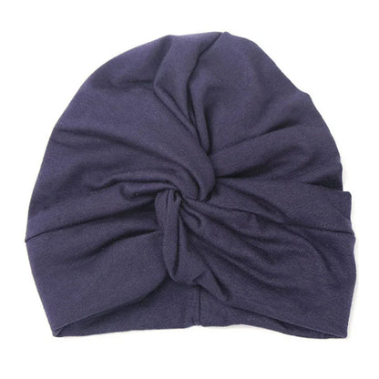 Turban en coton torsadé et noué pour bébé