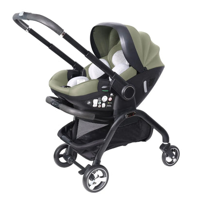 Poussette bébé 3 en 1, siège auto pour enfants, poussette pour nouveau-né, portable, légère