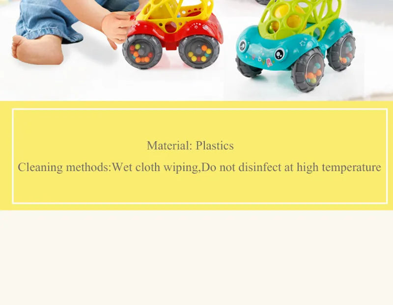 Hochet en caoutchouc souple pour bébé