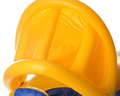 Bouée pour bébé gonflable avec ombrelle