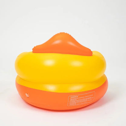 Jouet bébé siège gonflable en forme de canard