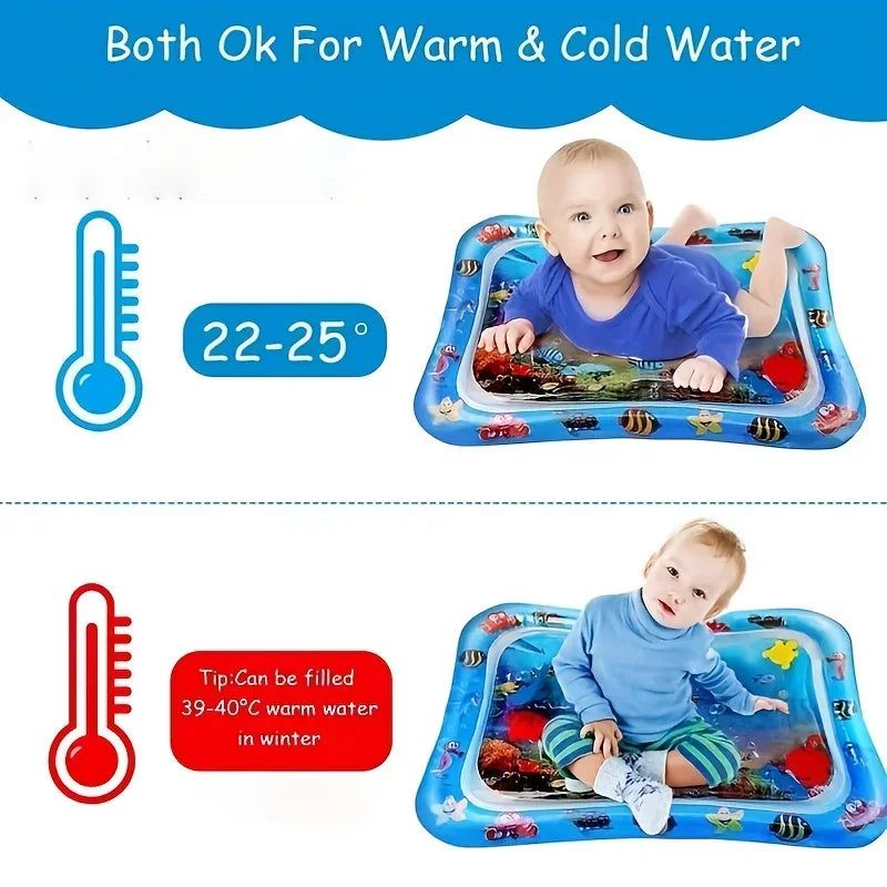 Jouet gonflable bébé tapis de jeu aquatique sirènes