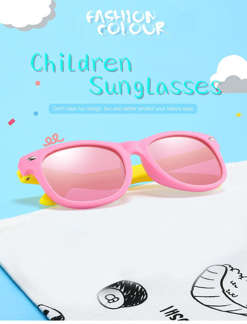 Lunettes de soleil carrées pour enfants