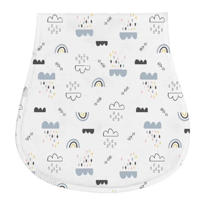 Bavoir bio pour rôt de bébé