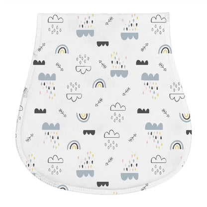 Bavoir bio pour rôt de bébé