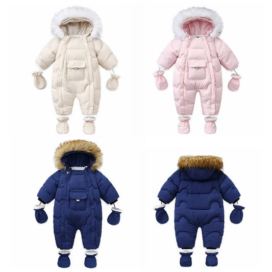 Combinaison de neige en duvet pour bébé