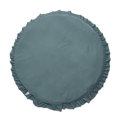 Tapis de sol bébé rond en dentelle douce