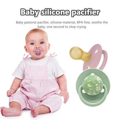 Nouvelle sucette en silicone souple pour bébé