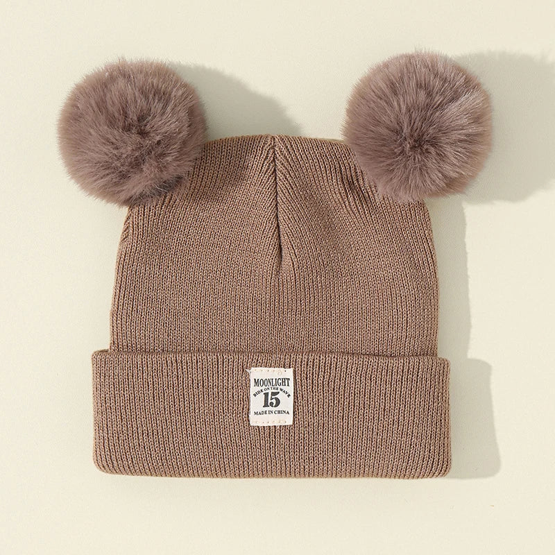Bonnet bébé avec oreilles d'ours
