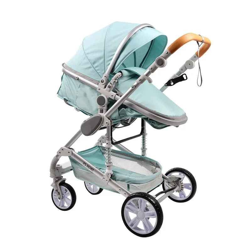 Poussette 3 en 1 pour nouveau-né