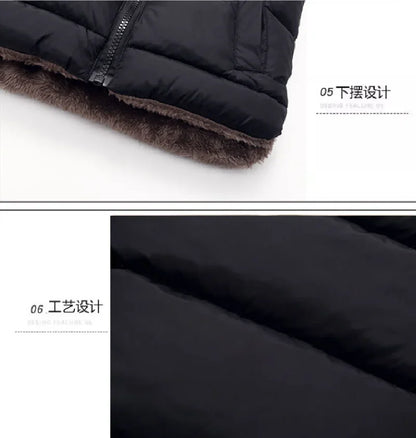 Gilet épais à capuche pour enfant