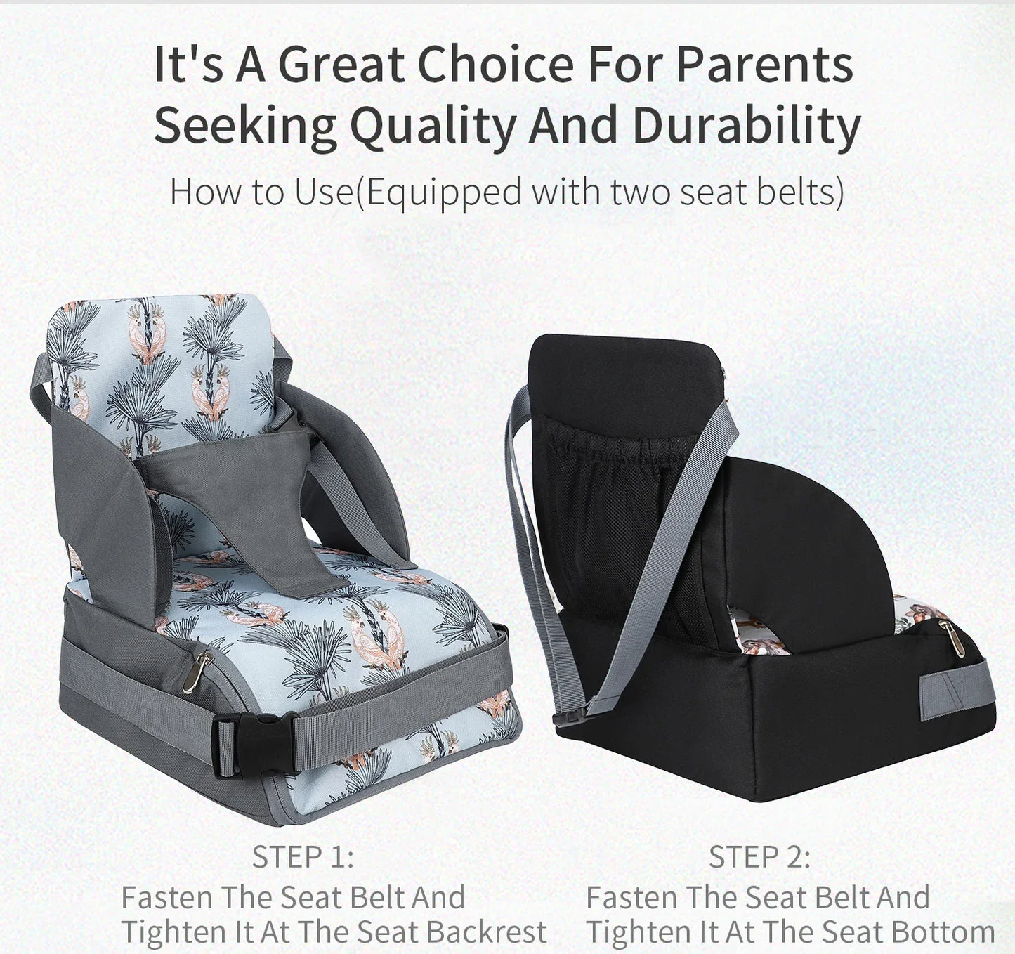Coussin rehausseur de chaise pour bébé