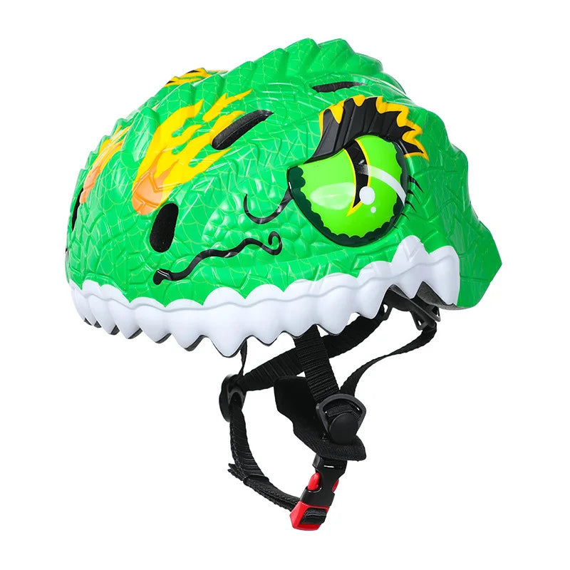 Casque vélo en forme de dinosaure pour enfants