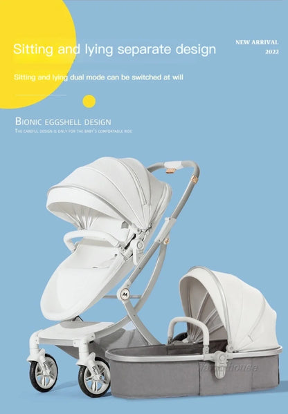 Poussette Portable 3 en 1 pour bébé