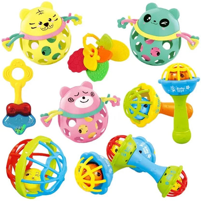Hochet en caoutchouc souple pour bébé