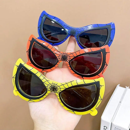 Lunette de soleils à motif de toiles d’araignées pour bébé