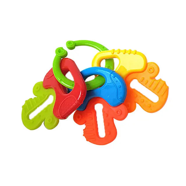 Hochet en caoutchouc souple pour bébé