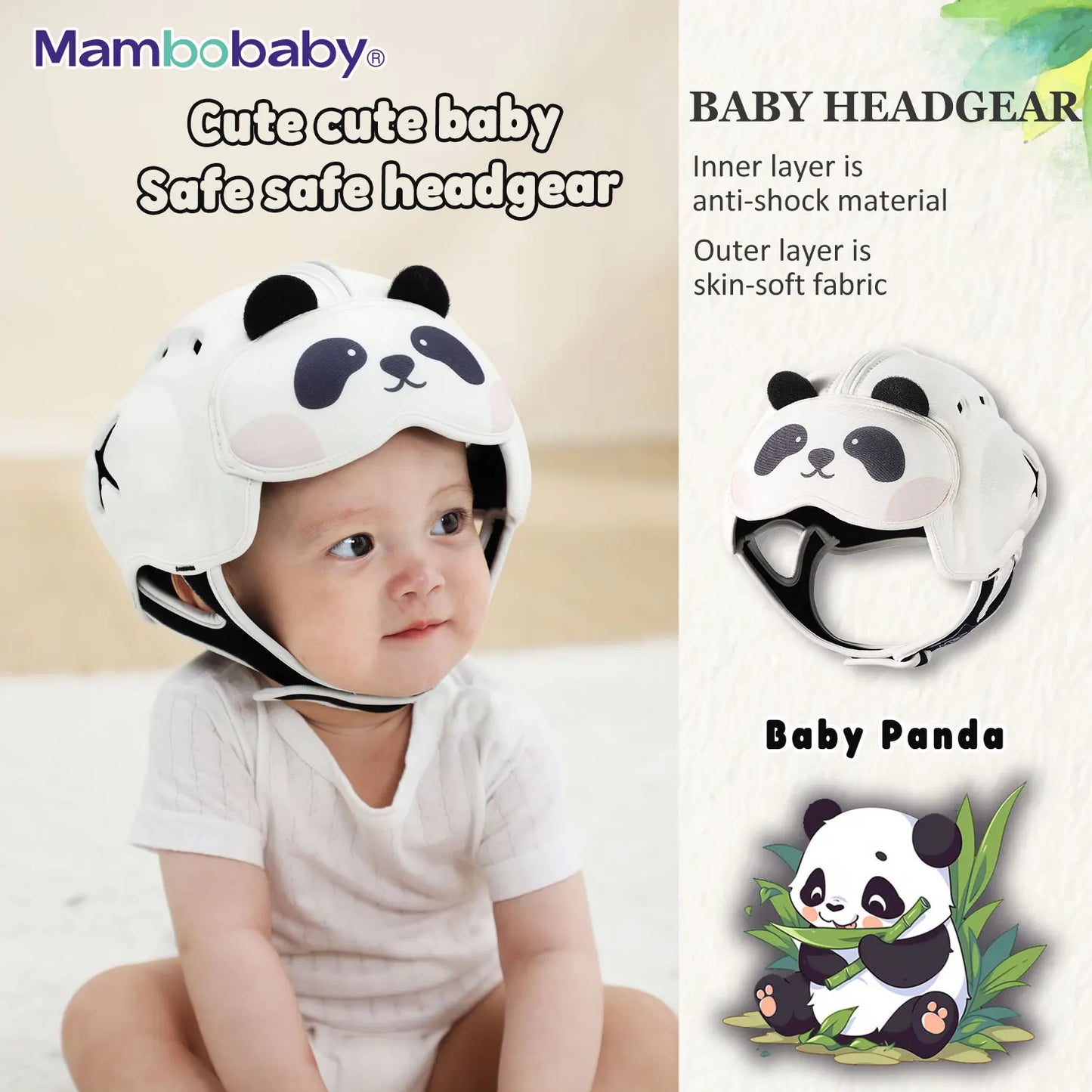 Casque de protection anti-choc pour bébé