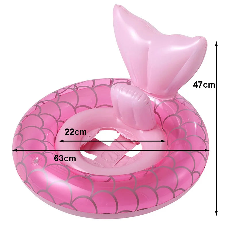 Anneau de natation gonflable d’été pour bébé