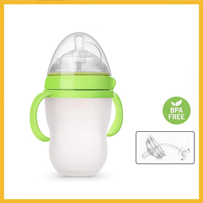 Biberon de lait pour bébé à large ouverture