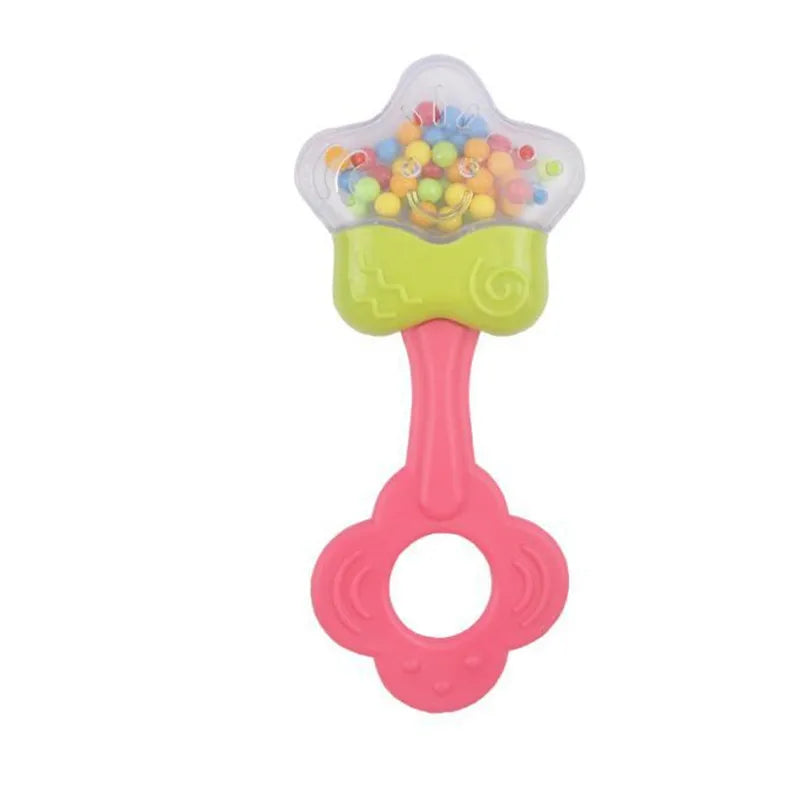 Hochet en caoutchouc souple pour bébé