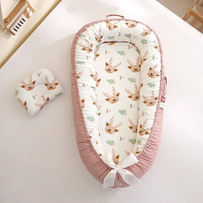 Lit réducteur avec Oreiller pour Bébé et Nouveau-né