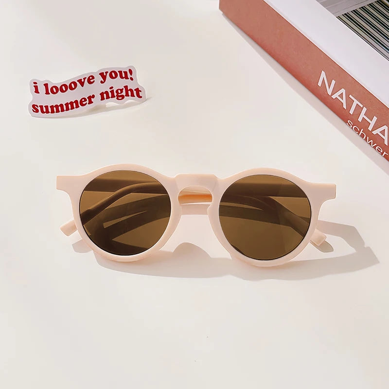 Lunette de soleil ronde pour enfants
