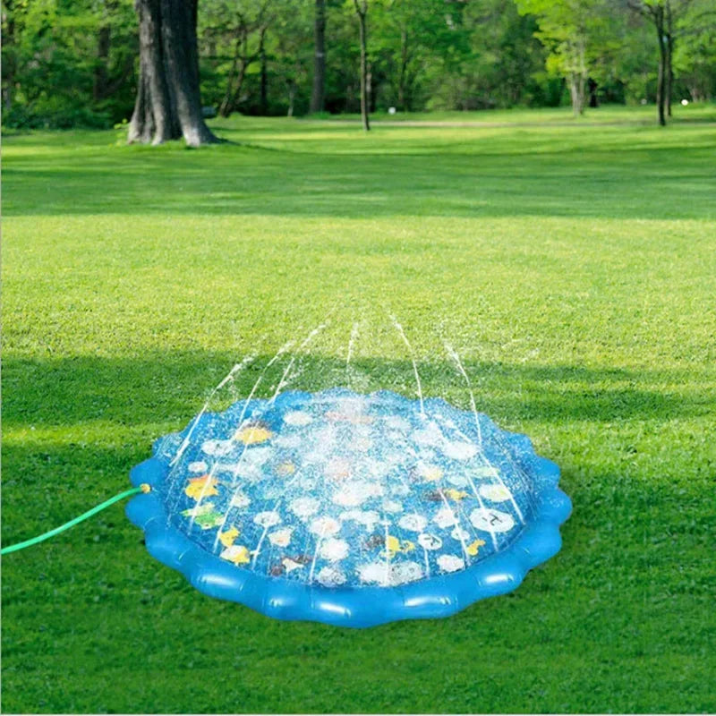 Tapis de jeu pulvérisateur d’eau gonflable pour enfant