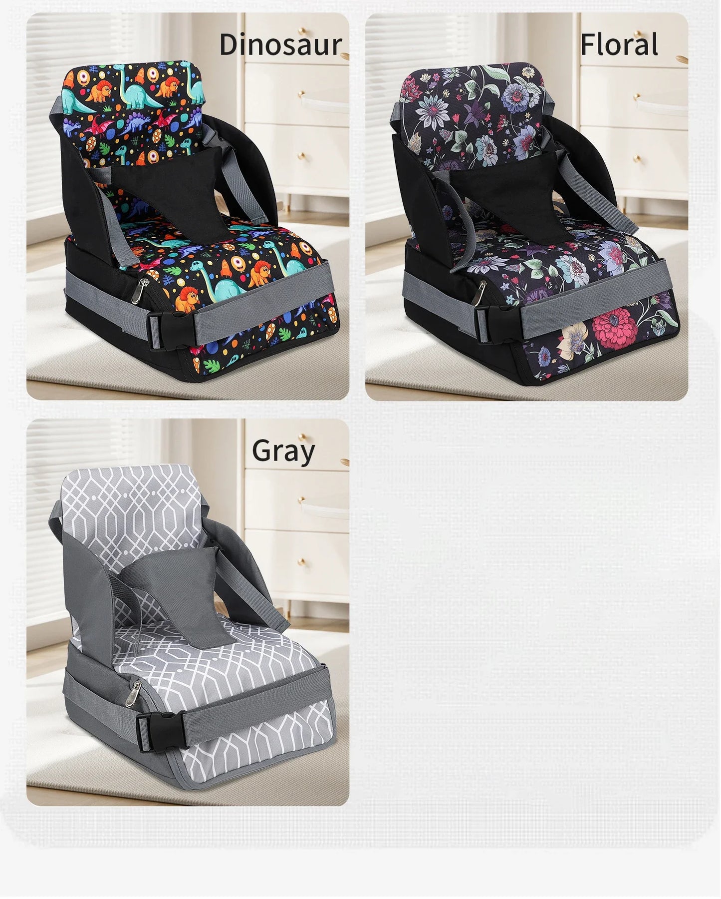 Coussin rehausseur de chaise pour bébé