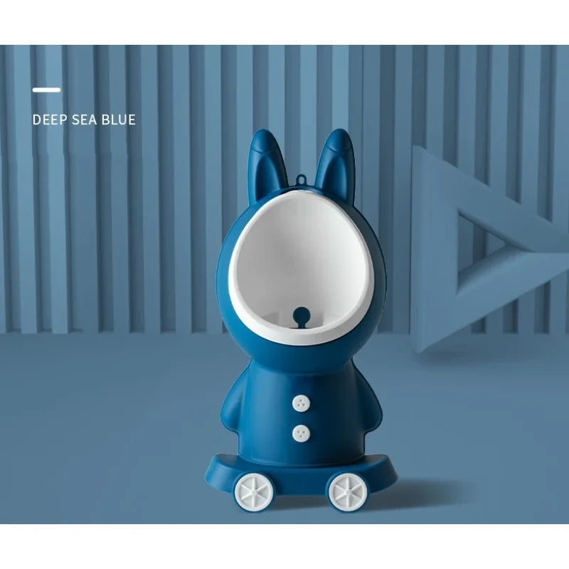 Pot de toilette vertical forme lapin pour bébé