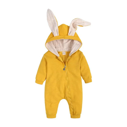 Combinaison pour bébé en forme de lapin