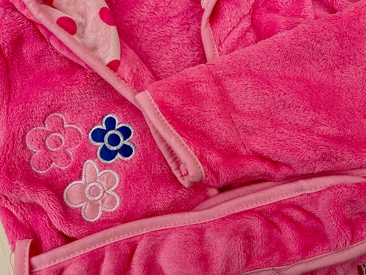 Peignoir à capuche Minnie Mouse pour bébés