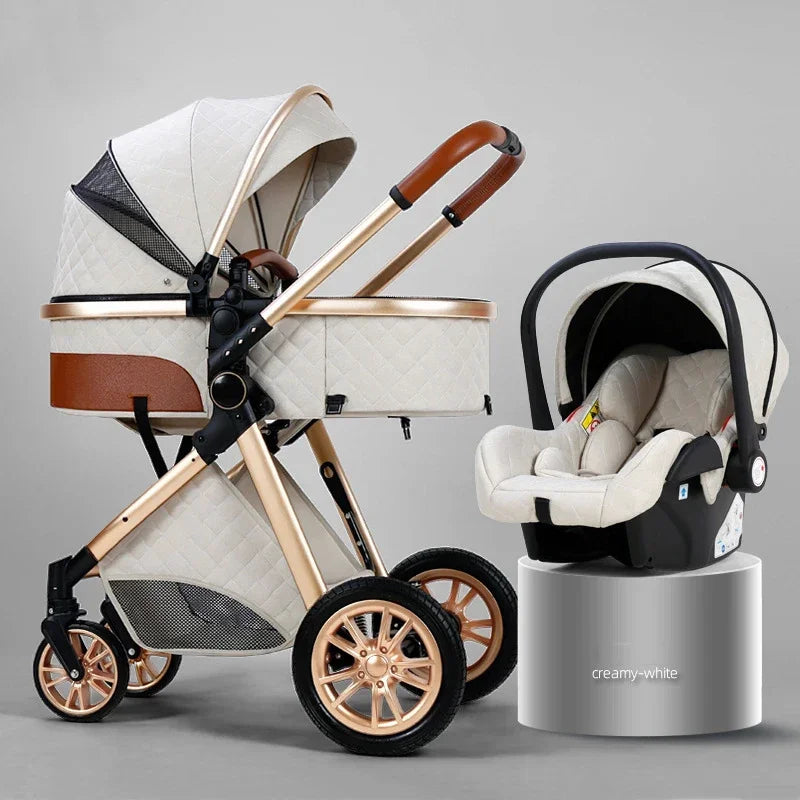 Poussette 2 en 1 pour bébé