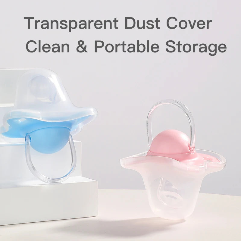Sucette en silicone de couleur vive pour bébé