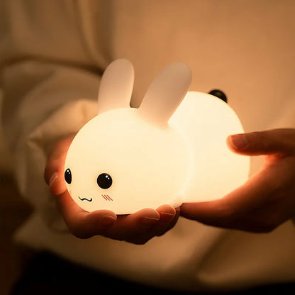 Veilleuse lapin avec télécommande
