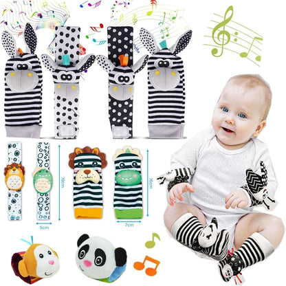 Hochet en caoutchouc souple pour bébé