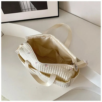 Sac à langer brodé grand modèle pour bébé