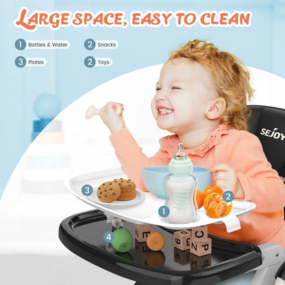 Chaise haute multifonction pour bébé