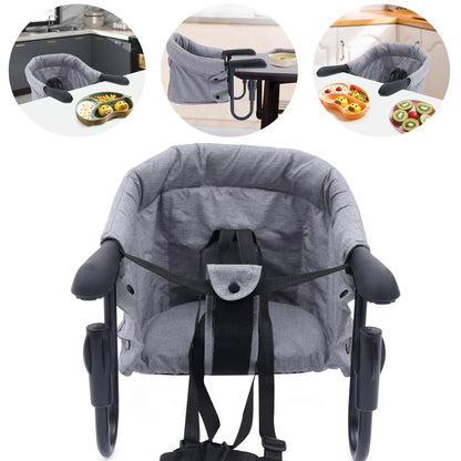 Chaise bébé haute pliable et portable