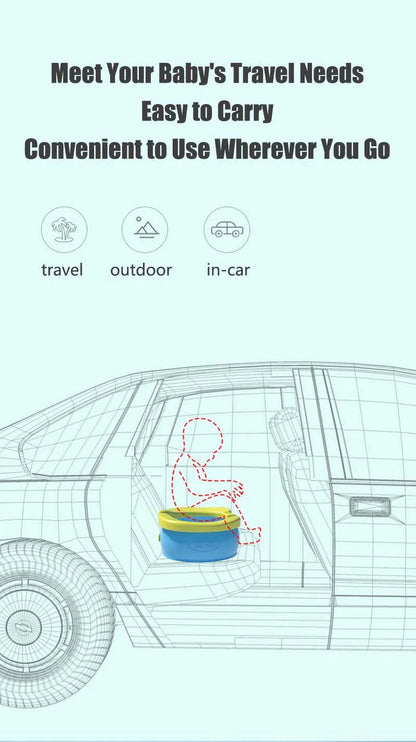 Pot de voyage Portable pliable pour bébé